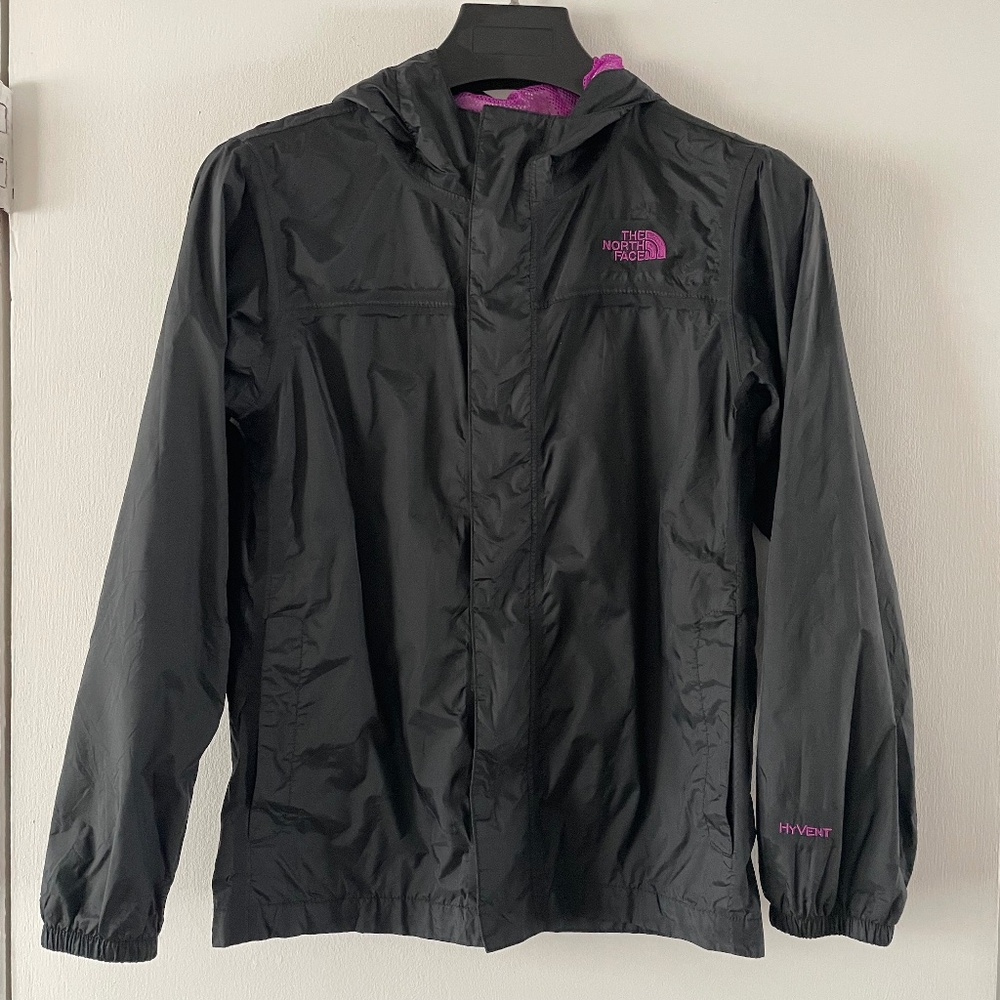 Girls The North Face HyVent Windbreaker Rain Jacket - Size: Large 14/16